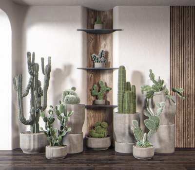 盆栽3D模型下载